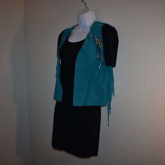 Vintage Leather Cowgirl vest - Picture 4 of 13